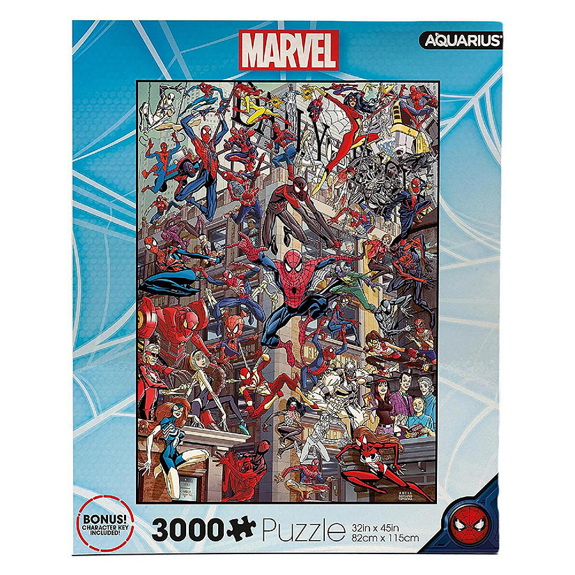 Marvel Spider-Man Heroes 3000 Piece Jigsaw Puzzle Image