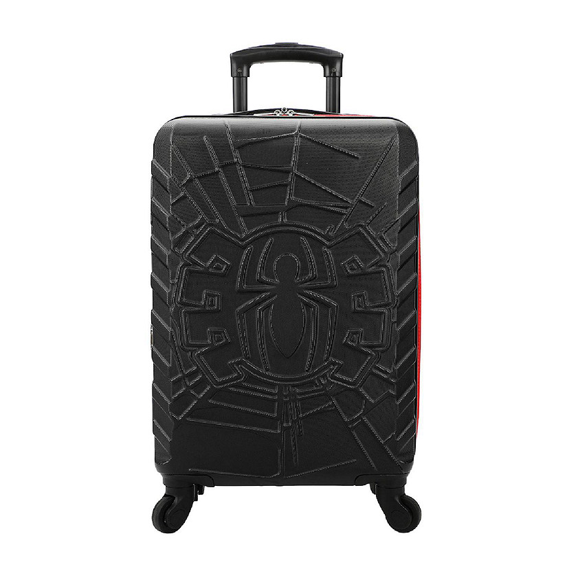 Marvel Spider-Man Spider Logo Black 22" Rolling Luggage Image
