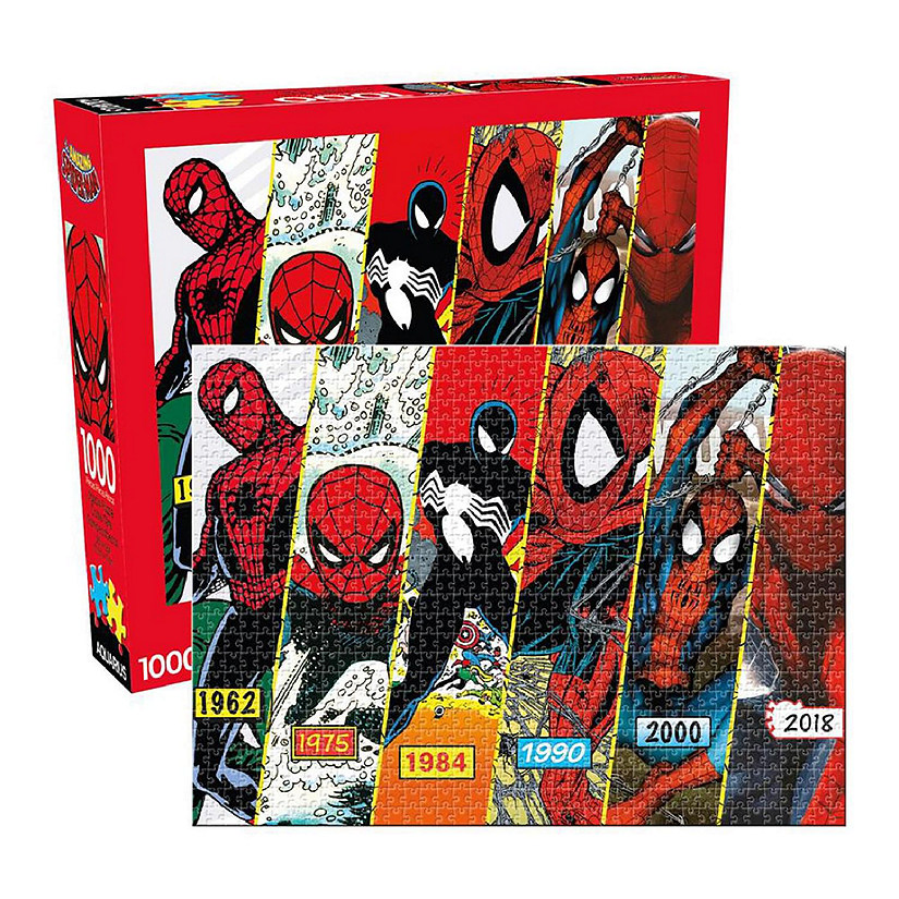 Marvel Spider-Man Timeline 1000 Piece Jigsaw Puzzle Image