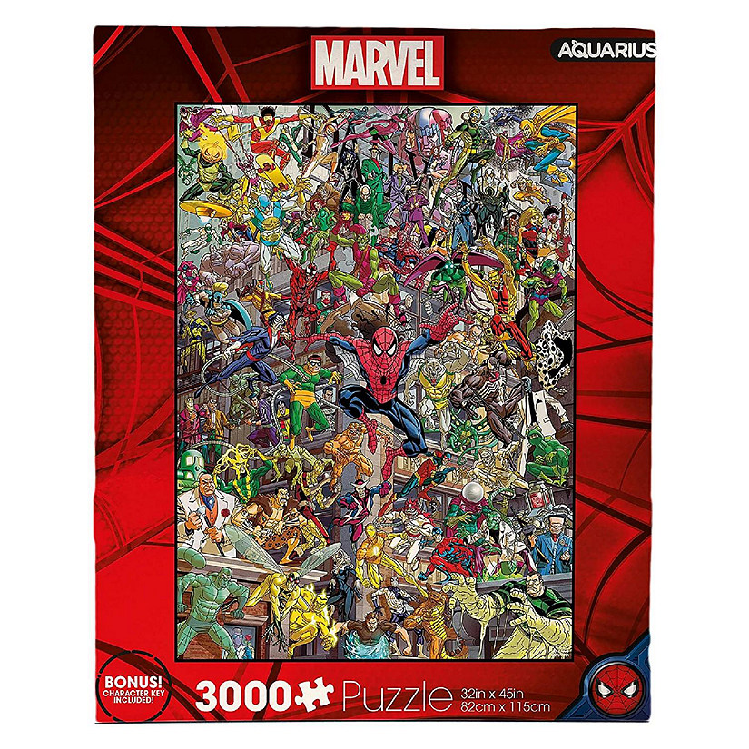 Marvel Spider-Man Villains 3000 Piece Jigsaw Puzzle Image