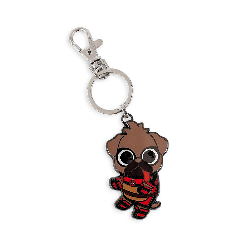 Marvel Studios Deadpool &amp; Wolverine Dogpool Enamel Keychain Image