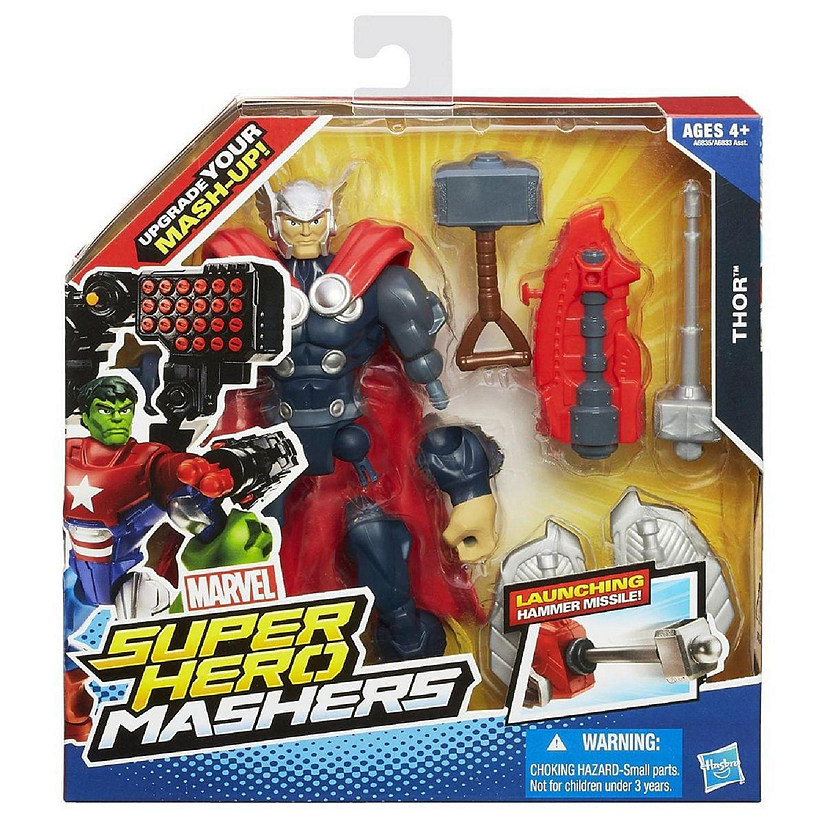 Marvel Super Hero Mashers 6" Action Figure: Thor Image