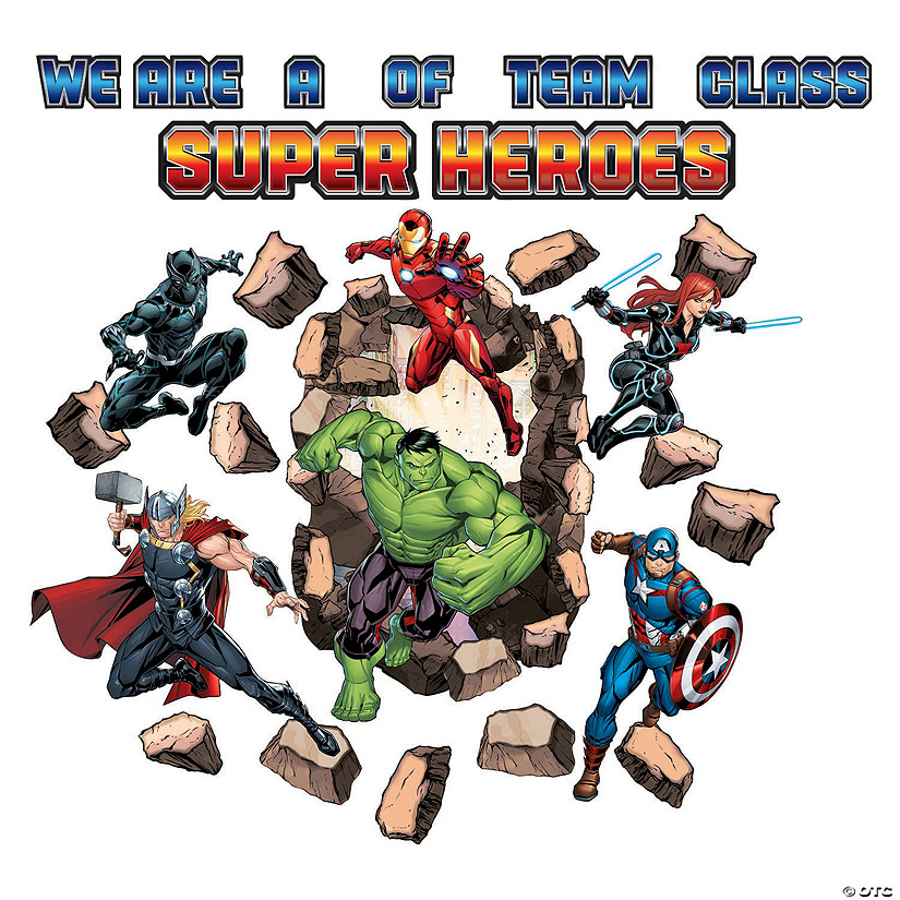 Marvel&#8482; Superhero Bulletin Board Set - 27 Pc. Image