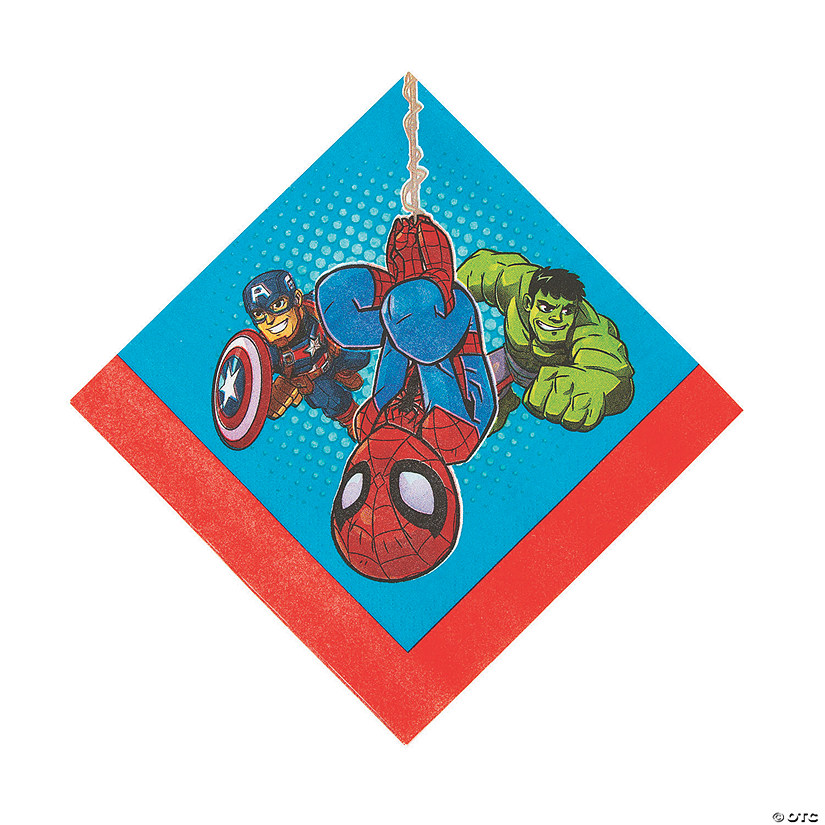 Marvel Superheroes Luncheon Napkins - 16 Pc. Image