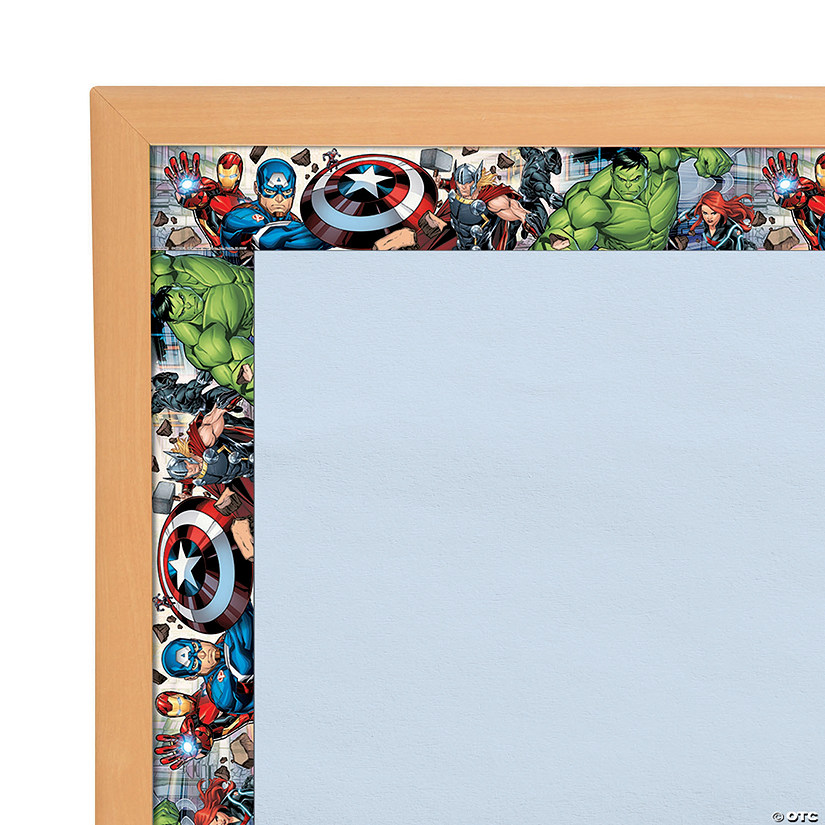Marvel&#8482; Superheroes Wide Bulletin Board Borders - 12 Pc. Image