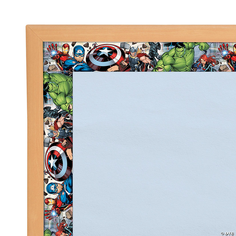 Marvel&amp;#8482; Superheroes Wide Bulletin Board Borders - 12 Pc. Image