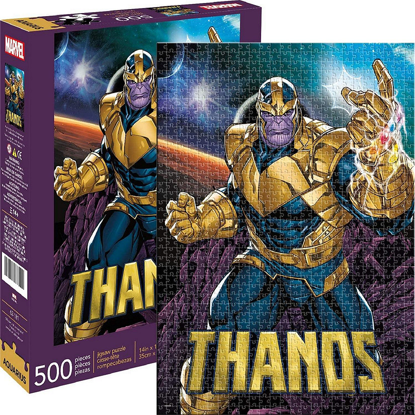 Marvel Thanos 500 Piece Jigsaw Puzzle Image