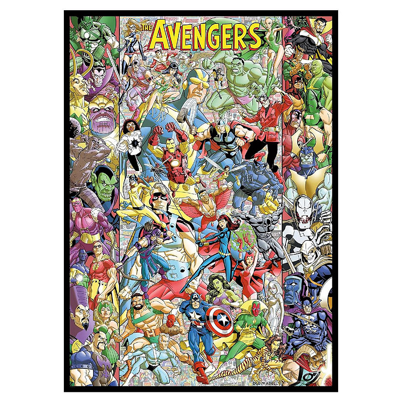 Marvel The Avengers 5000 Piece Jigsaw Puzzle Image