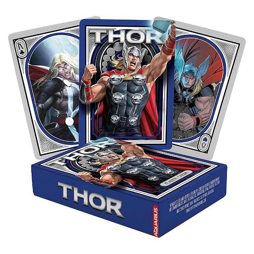 Marvel Thor Playing Cards Image