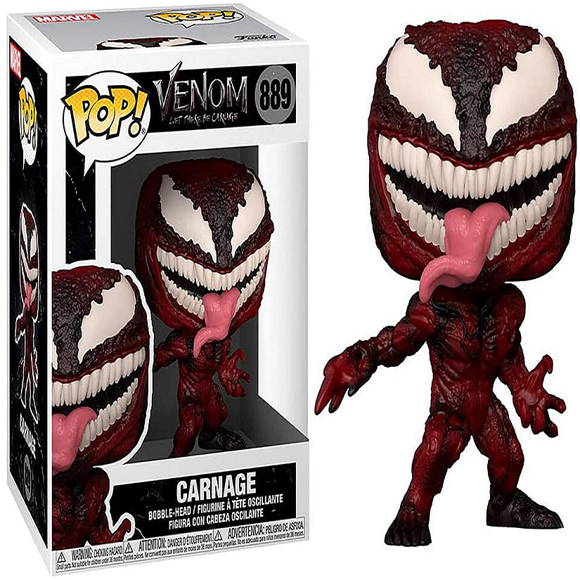 Marvel Venom Let There Be Carnage Funko POP Vinyl Figure  Carnage Image