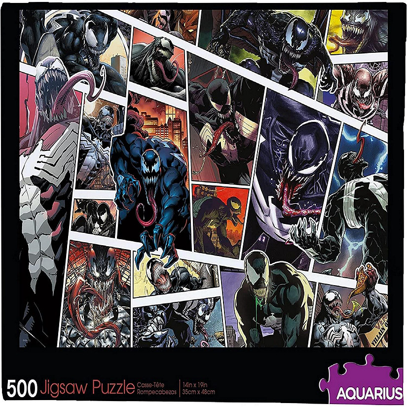 Marvel Venom Panels 500 Piece Jigsaw Puzzle Image