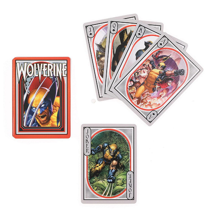 Marvel Wolverine Nouveau Playing Cards Image