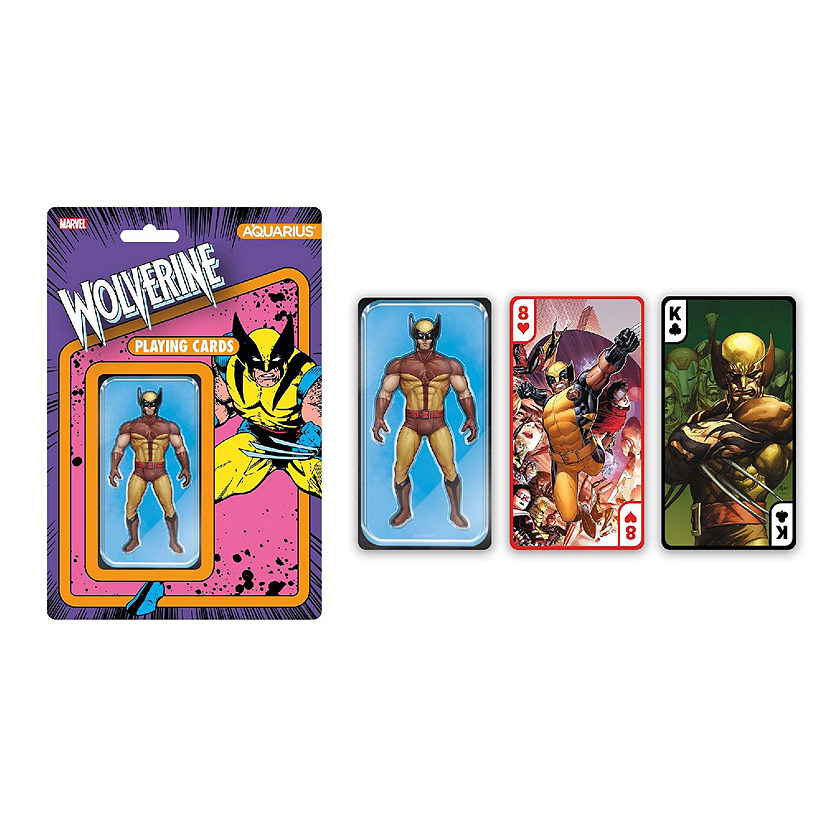 Marvel Wolverine Premium Playing Cards Image