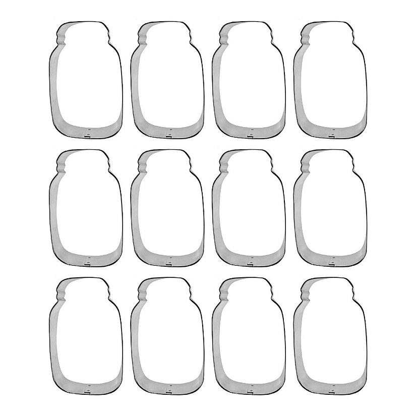 Mason Jar 4.5 inch Cookie Cutters Image