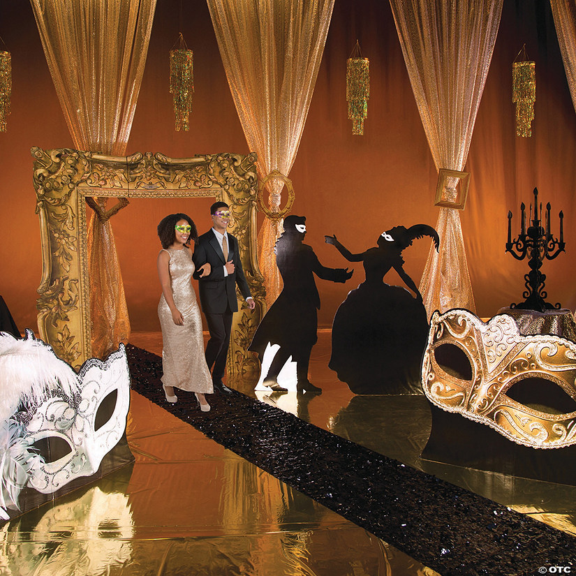 Masquerade Ball Grand Decorating Kit - 6 Pc. Image