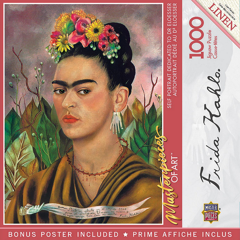 MasterPieces 1000 Piece Jigsaw Puzzle - Frida Kahlo for Adults Image