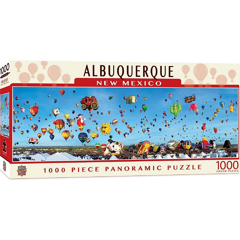 MasterPieces Albuquerque 1000 Piece Panoramic Jigsaw Puzzle for Adults Image