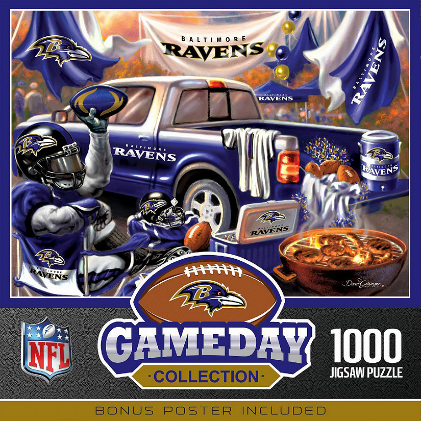 MasterPieces Baltimore Ravens Game Day 1000Piece Oriental Trading
