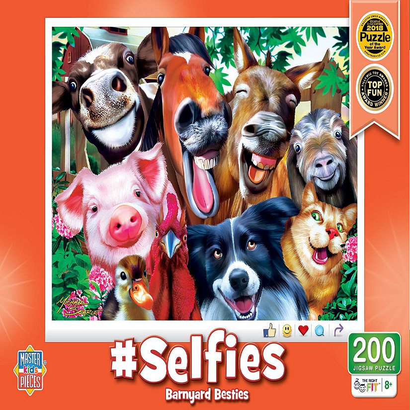 Selfies - Barnyard Besties 200 Piece Puzzle