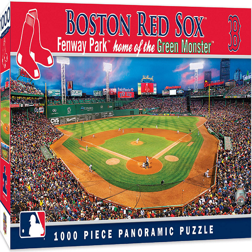 The View From Behind Home Plate - Fenway Park Jigsaw Puzzle