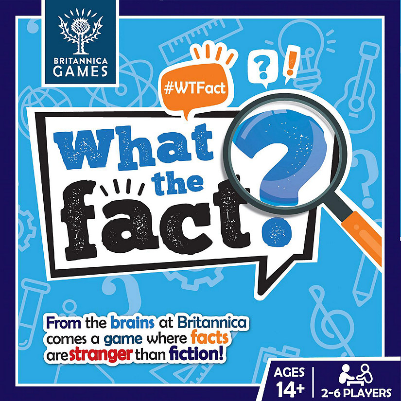 MasterPieces Britannica Games - What The Fact? Trivia Game Image