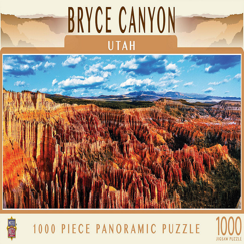 MasterPieces Bryce Canyon 1000 Piece Panoramic Jigsaw Puzzle Image