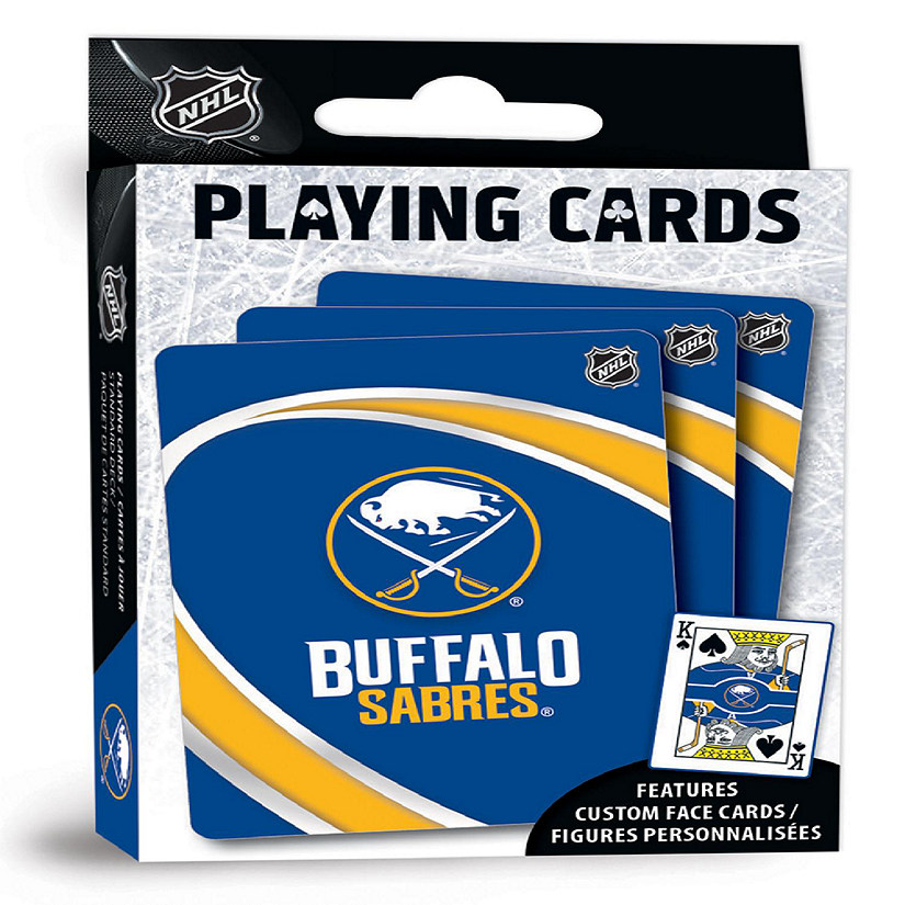MasterPieces Buffalo Sabres Playing Cards Image