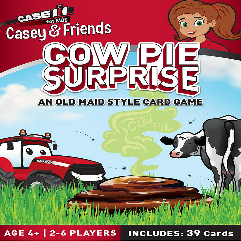 MasterPieces - Case IH - Cow Pie Surprise Card Game for Kids Image