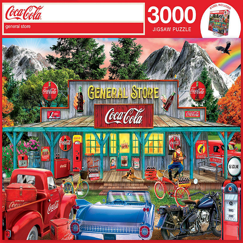 MasterPieces - Coca-Cola General Store 3000 Piece Puzzle for Adults Image