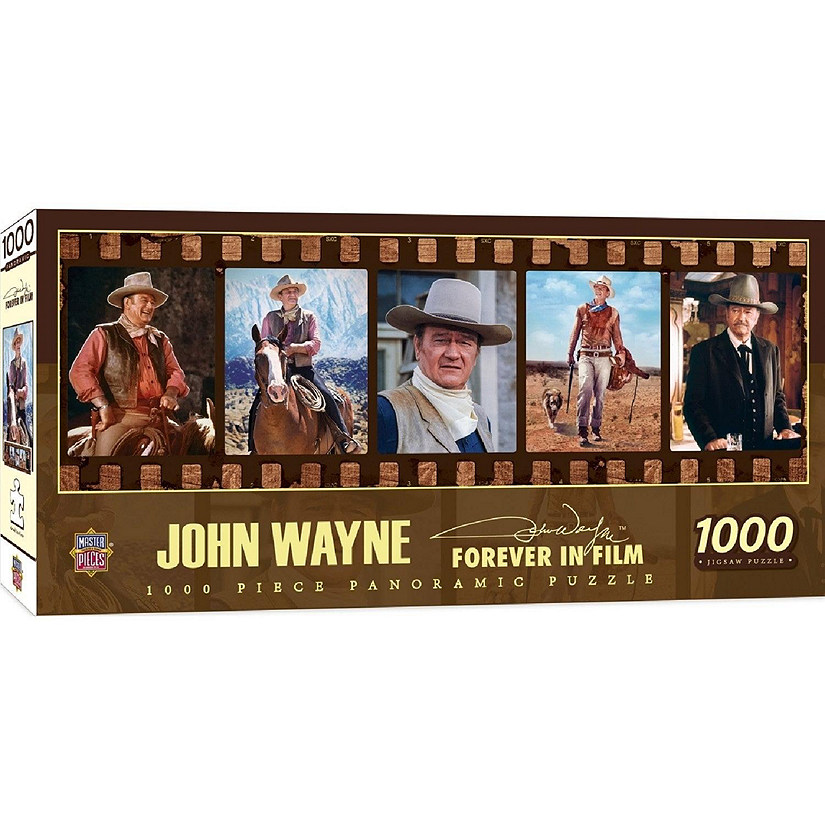 MasterPieces Collectible 1000 Piece Puzzle John Wayne: Forever in Film Image