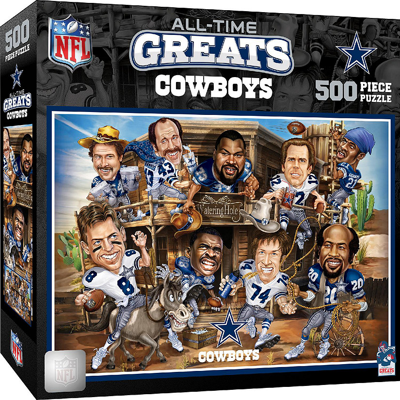 Dallas Cowboys - All Time Greats 500 Piece Puzzle