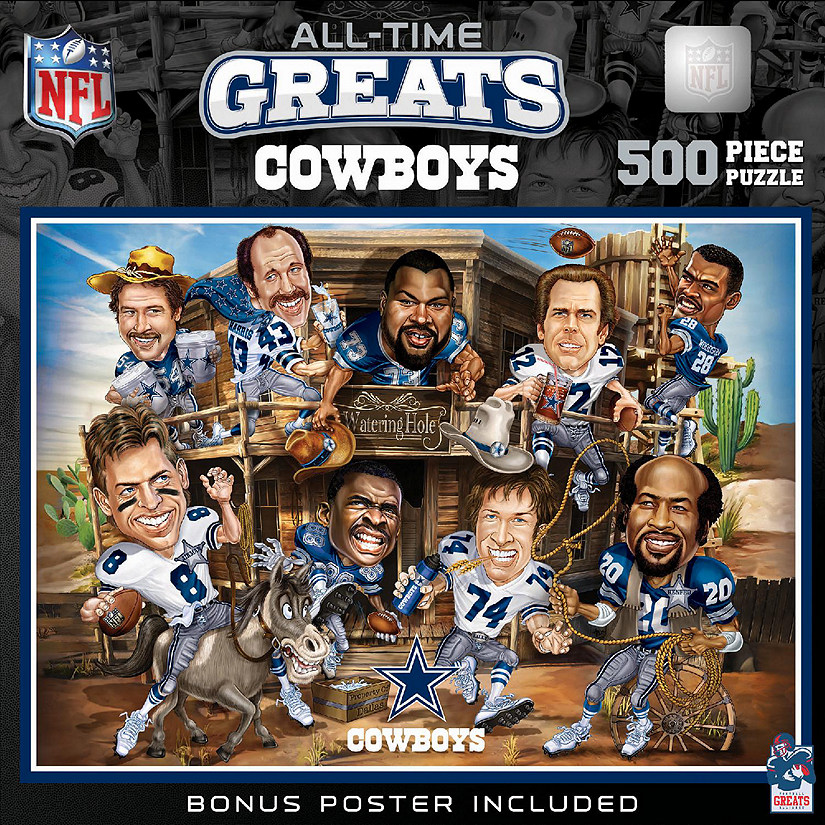MasterPieces Dallas Cowboys AllTime Greats 500 Piece Oriental Trading