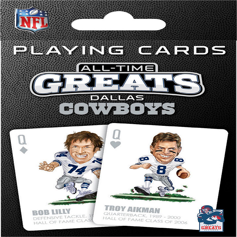 MasterPieces Dallas Cowboys AllTime Greats Playing Cards Oriental