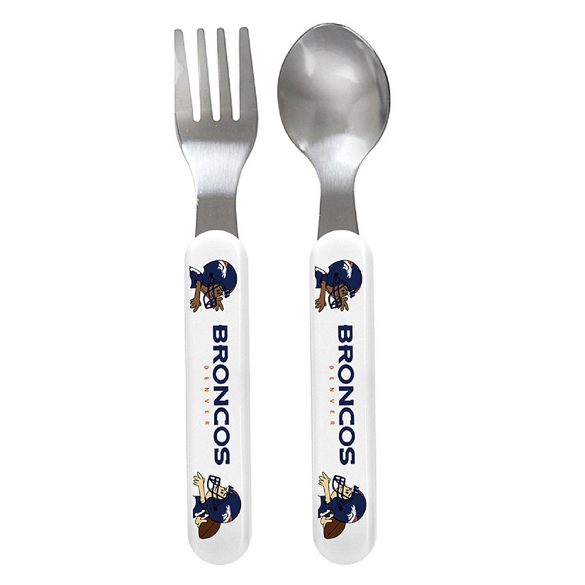 MasterPieces Denver Broncos Fork & Spoon Set