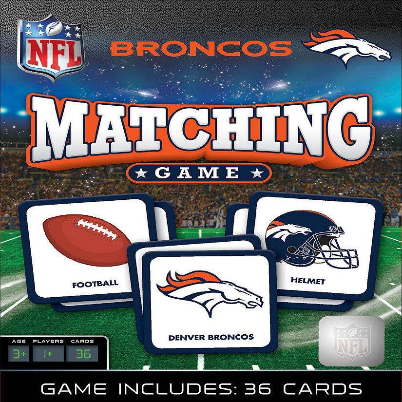 MasterPieces Denver Broncos Matching game Image