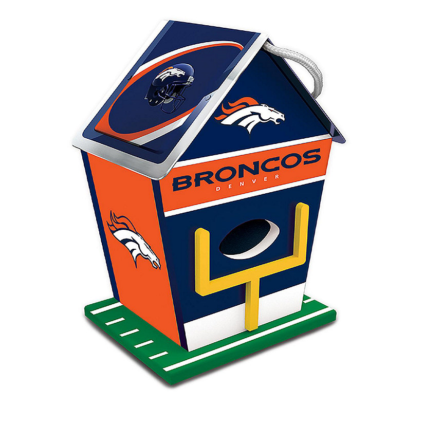 MasterPieces Denver Broncos NFL Birdhouse Image