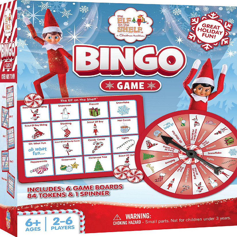 MasterPieces Elf on the Shelf Bingo Image