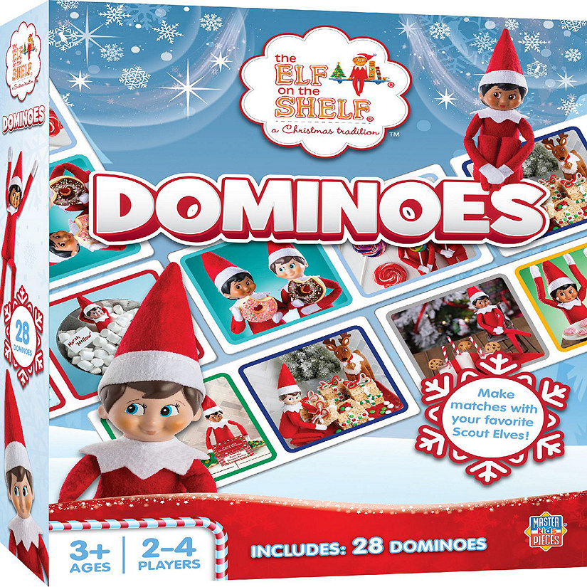 MasterPieces Elf on the Shelf Picture Dominoes for Kids Image