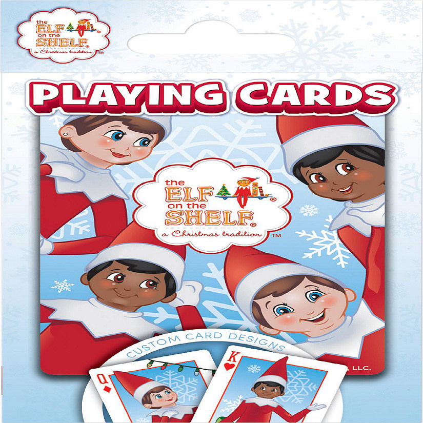 MasterPieces Elf on the Shelf Playing Cards - 54 Card Deck Image