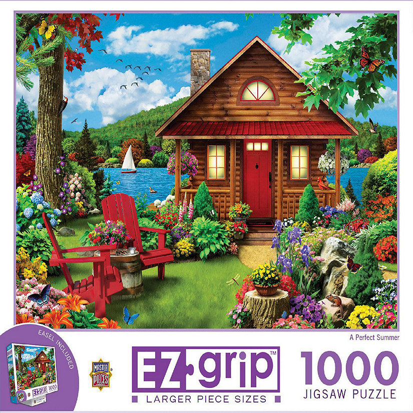 MasterPieces EZ Grip - A Perfect Summer 1000 Piece Jigsaw Puzzle Image