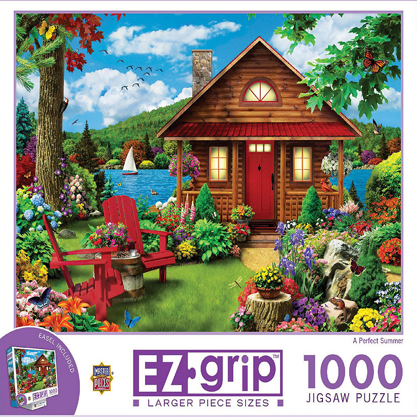 MasterPieces EZ Grip - A Perfect Summer 1000 Piece Jigsaw Puzzle ...