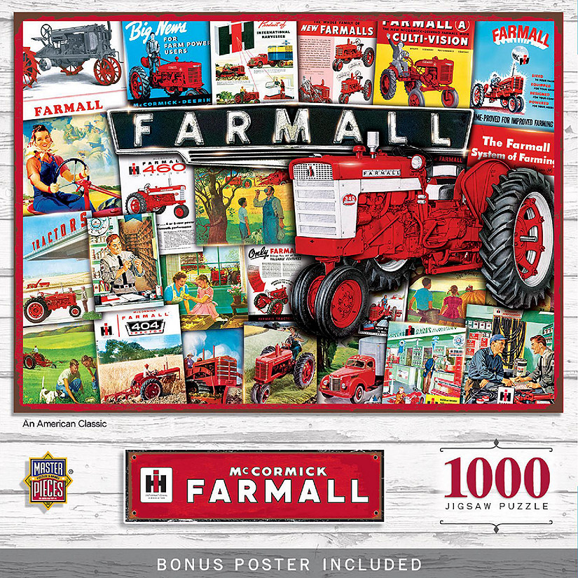 MasterPieces Farmall - An American Classic 1000 Piece Jigsaw Puzzle Image