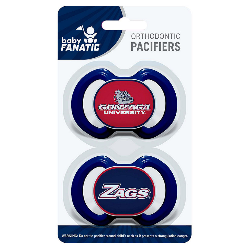 MasterPieces Gonzaga 2-Pack Pacifiers Image