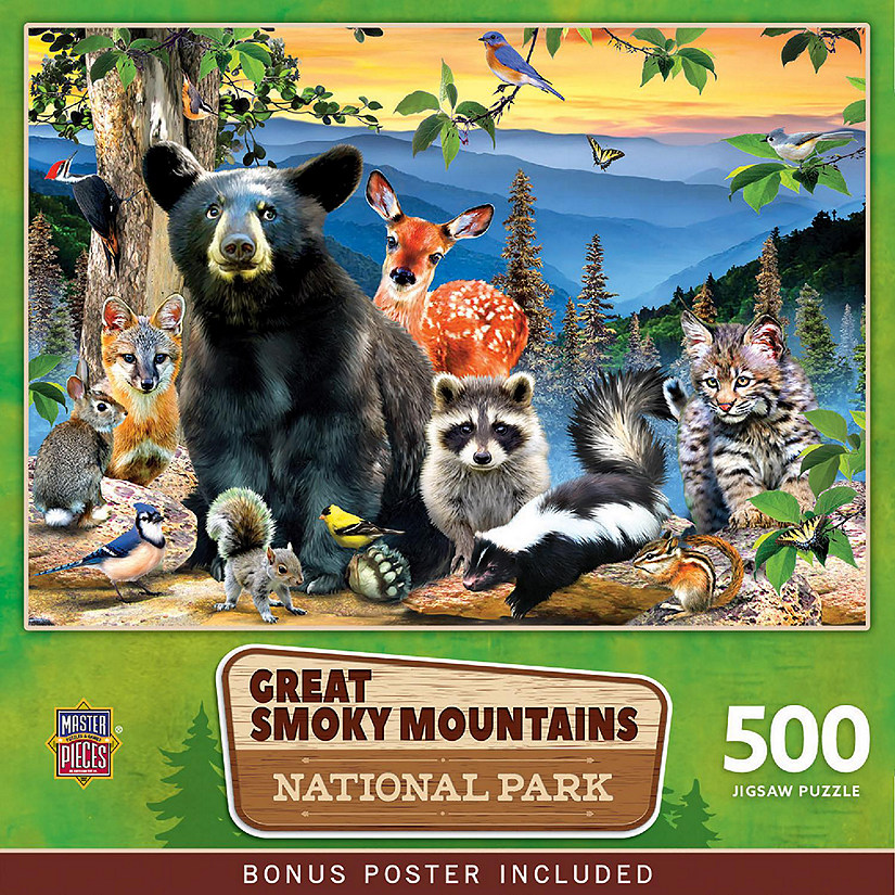 MasterPieces Great Smoky Mountains National Park 500 Piece Puzzle Image