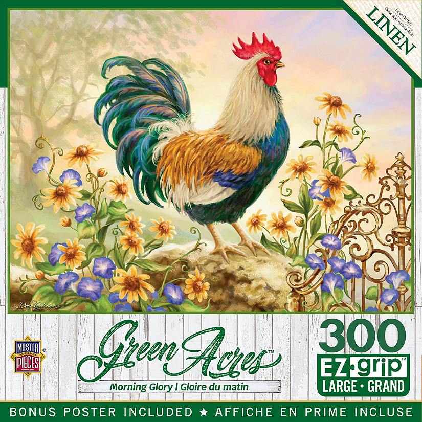 MasterPieces Green Acres Morning Glory 300 Piece EZ Grip Jigsaw Puzzle Image