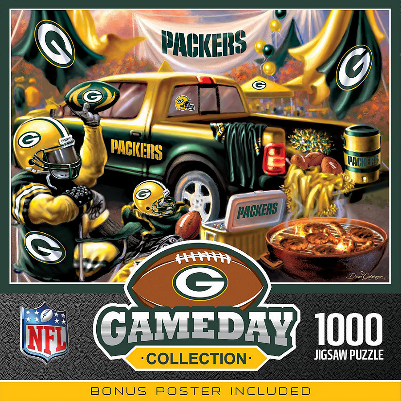 MasterPieces Green Bay Packers Gameday 1000 Piece Image