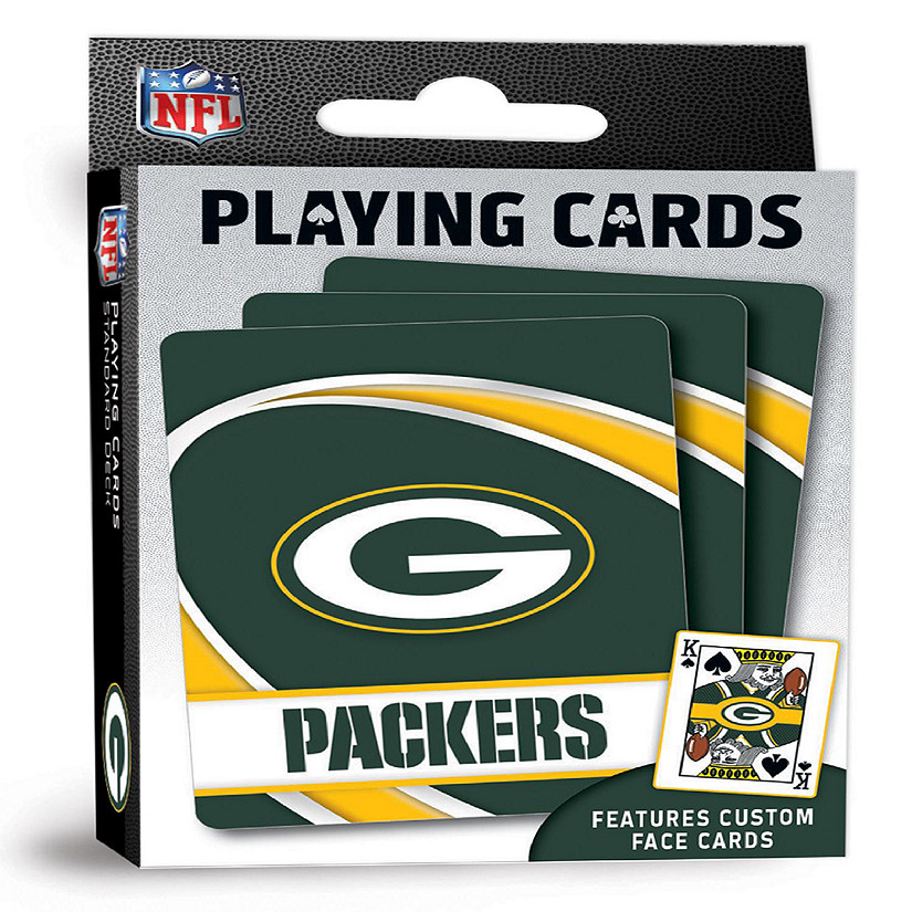 MasterPieces Green Bay Packers Playing Cards Oriental Trading