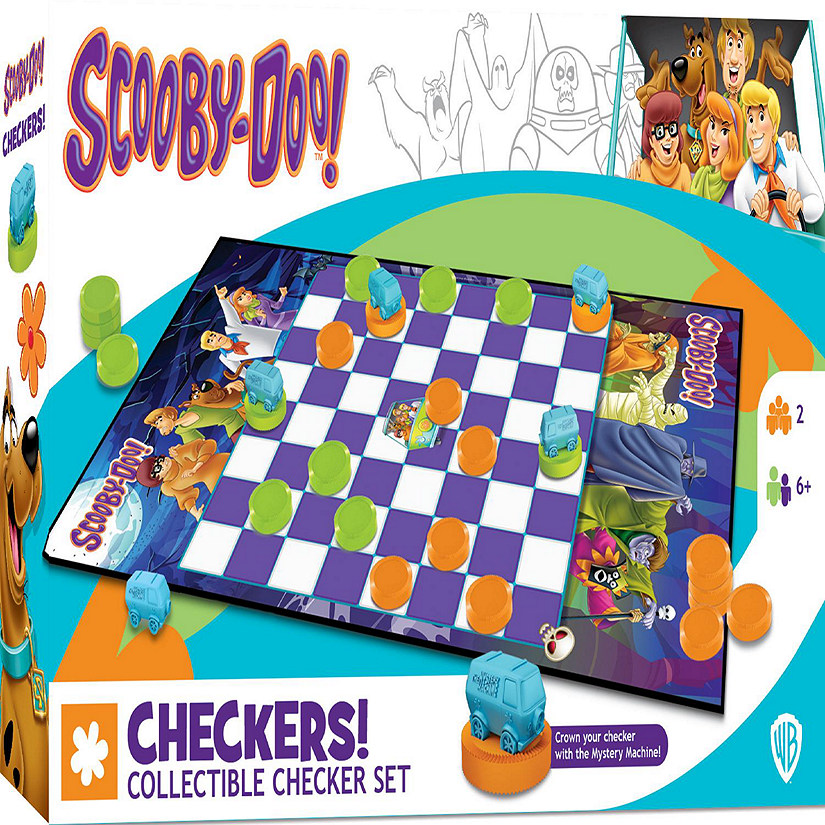 MasterPieces Hanna Barbara Scooby-Doo! Checkers for Kids Image