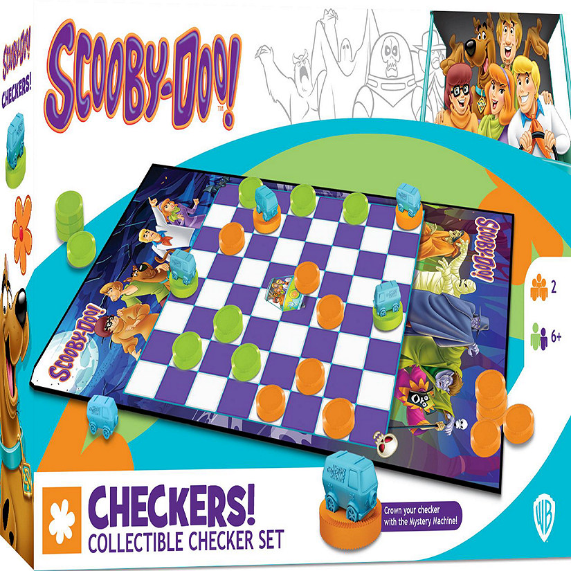 MasterPieces Hanna Barbare Scooby-Doo! Checkers for Kids Image