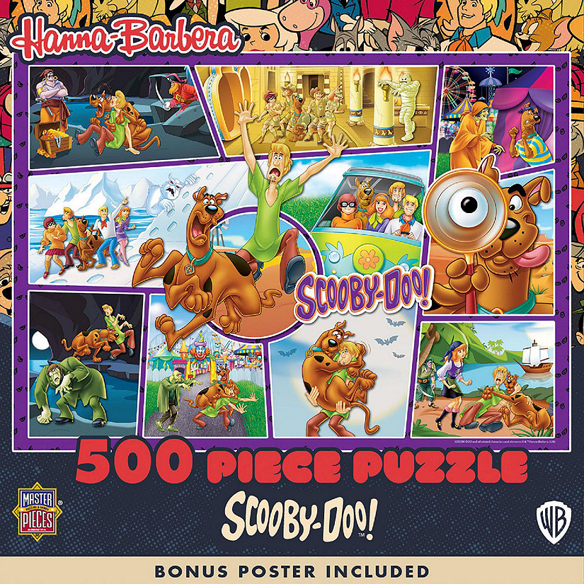 MasterPieces Hanna Barbera - Scooby-Doo! 500 Piece Jigsaw Puzzle Image